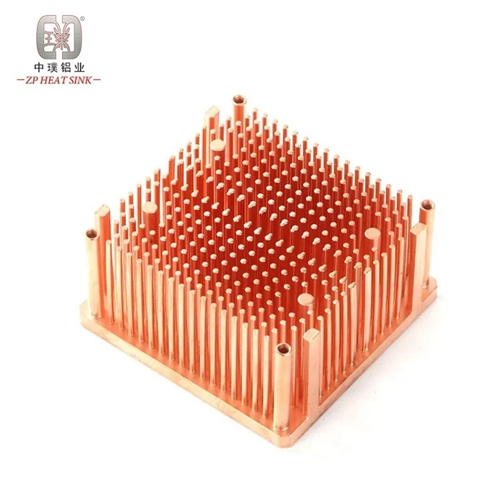 Copper Forged Pin Fin Heat Sink